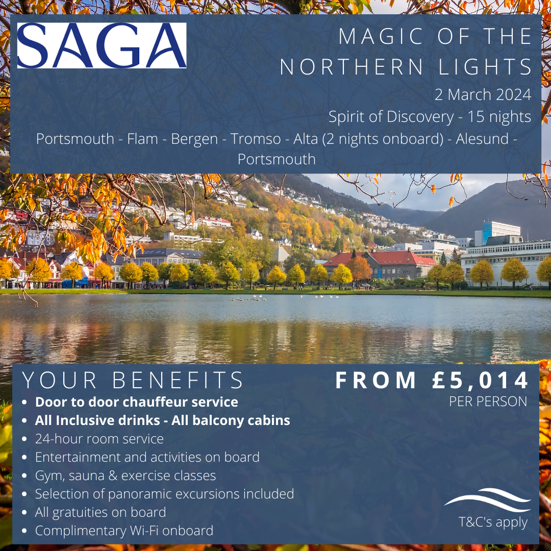 Saga Ocean Cruises 2024   Art Of Travel Group