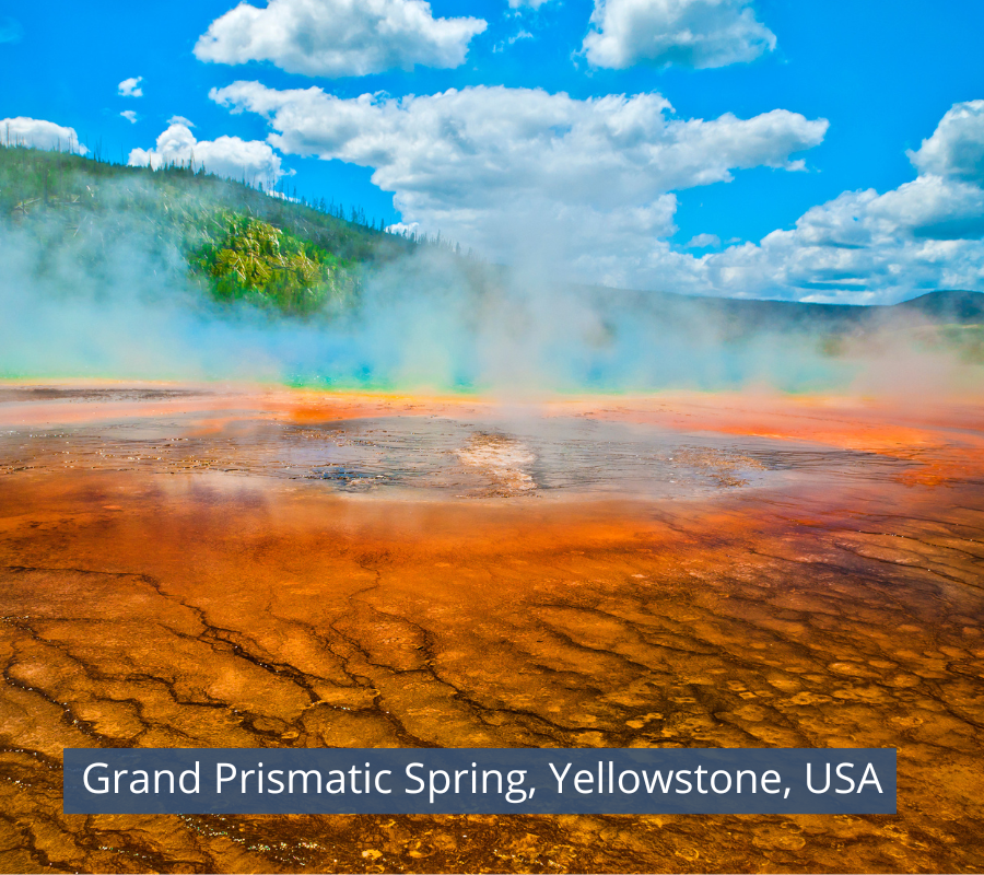 Grand Prismatic Spring, Yellowstone, USA