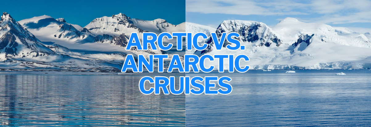 Arctic vs. Antarctic Cruises header1