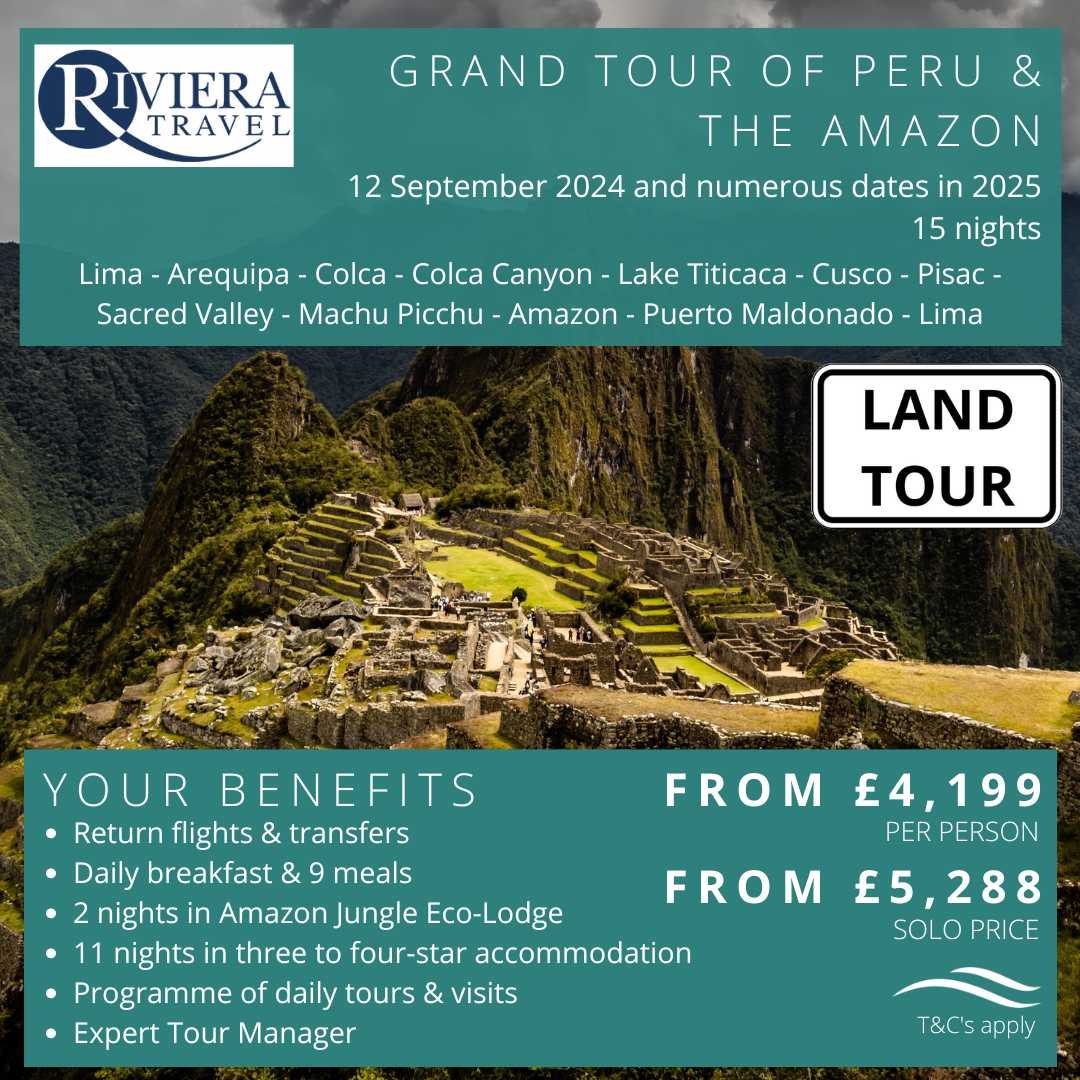 2riviera tours - Grand Tour of Peru & the Amazon