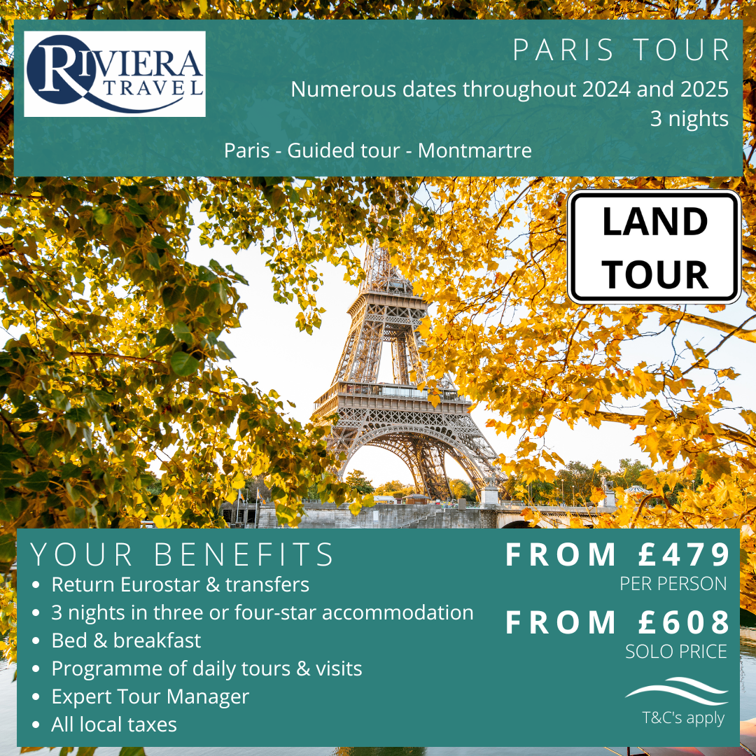 4riviera tours - Paris Tour