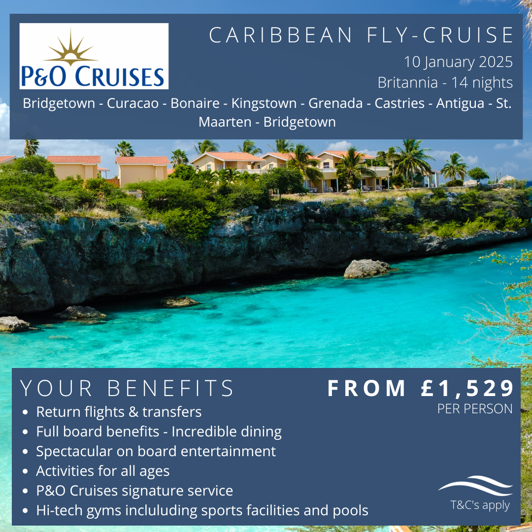 2p&o - Caribbean Fly-Cruise