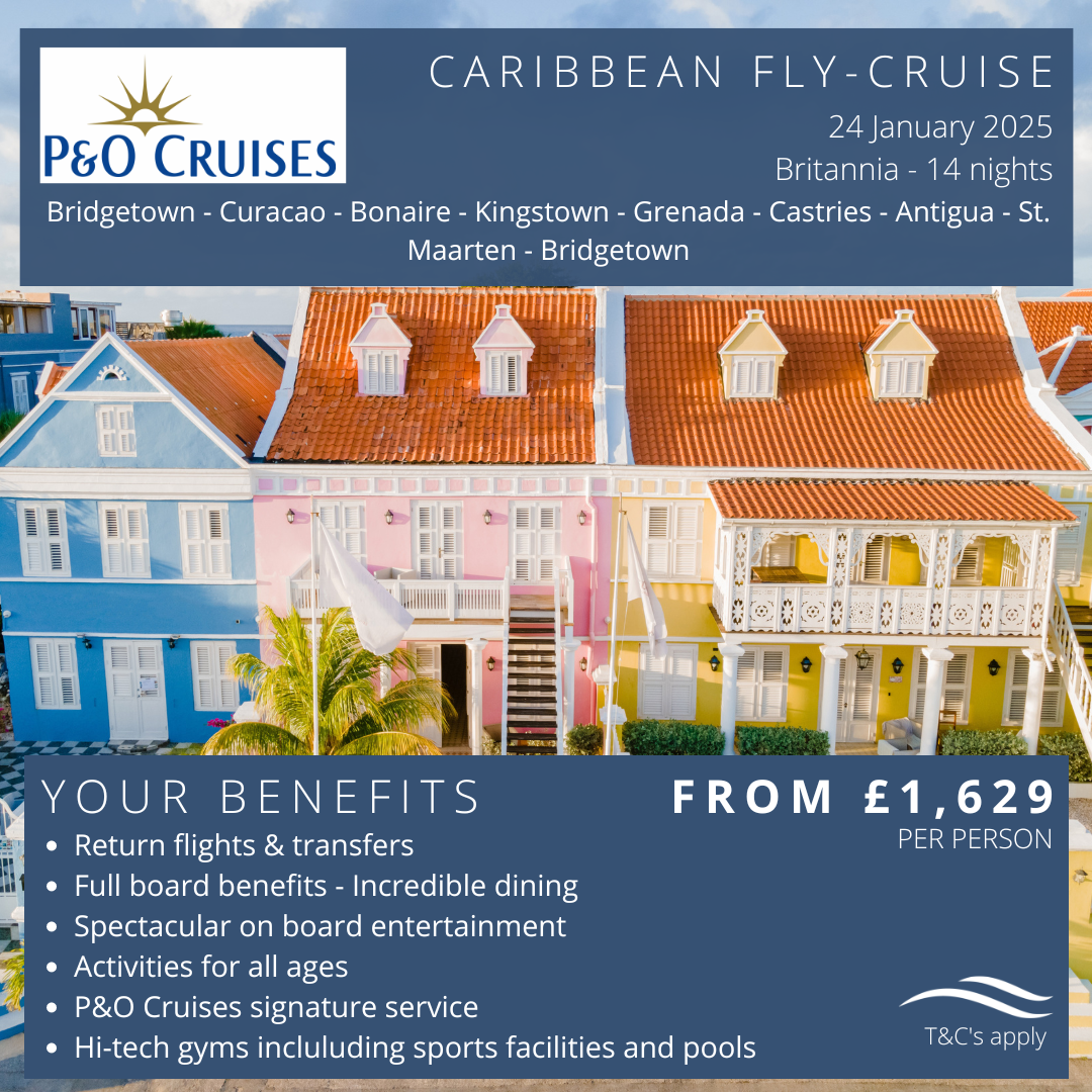 4p&o - Caribbean Fly-Cruise