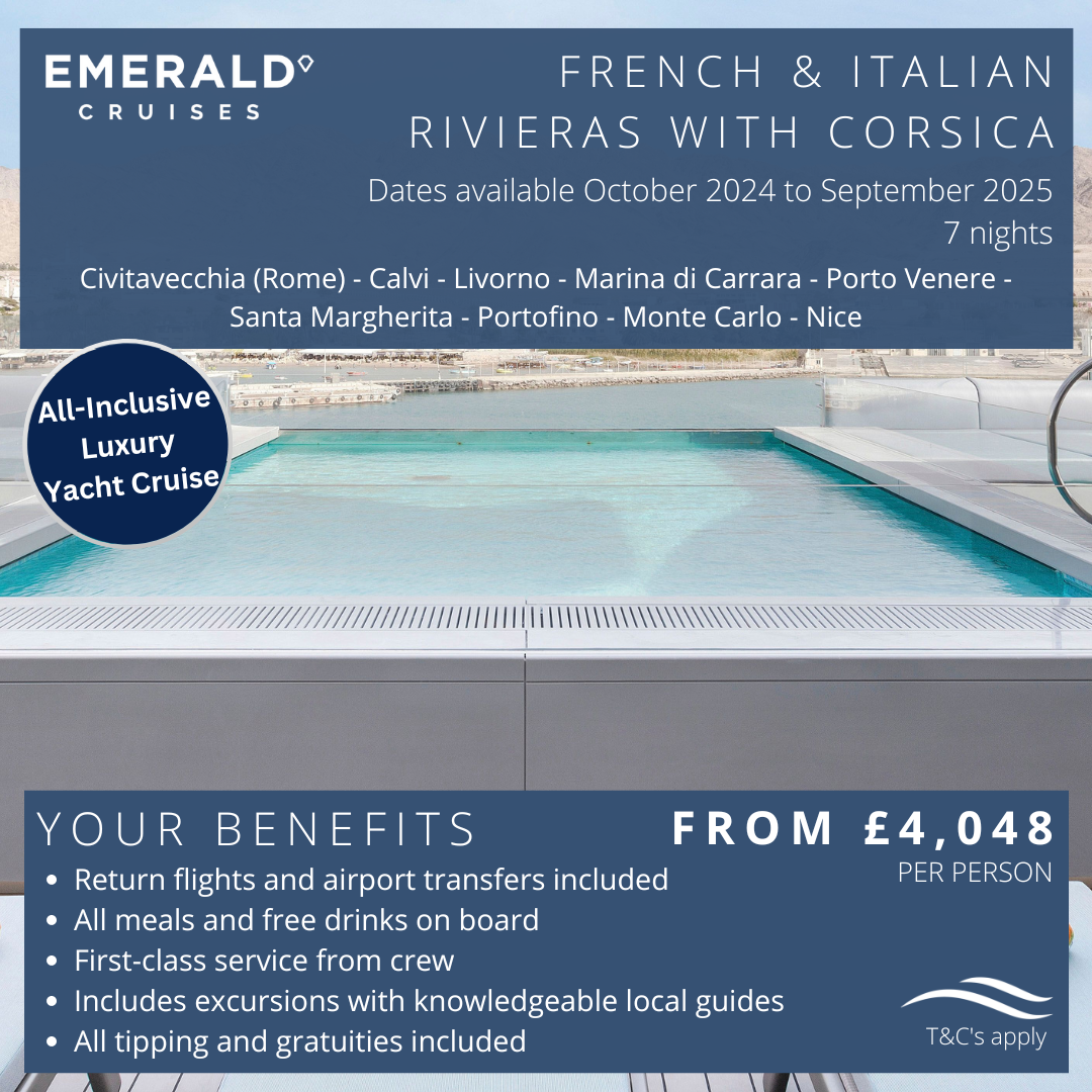 6emerald - French & Italian Rivieras with Corsica