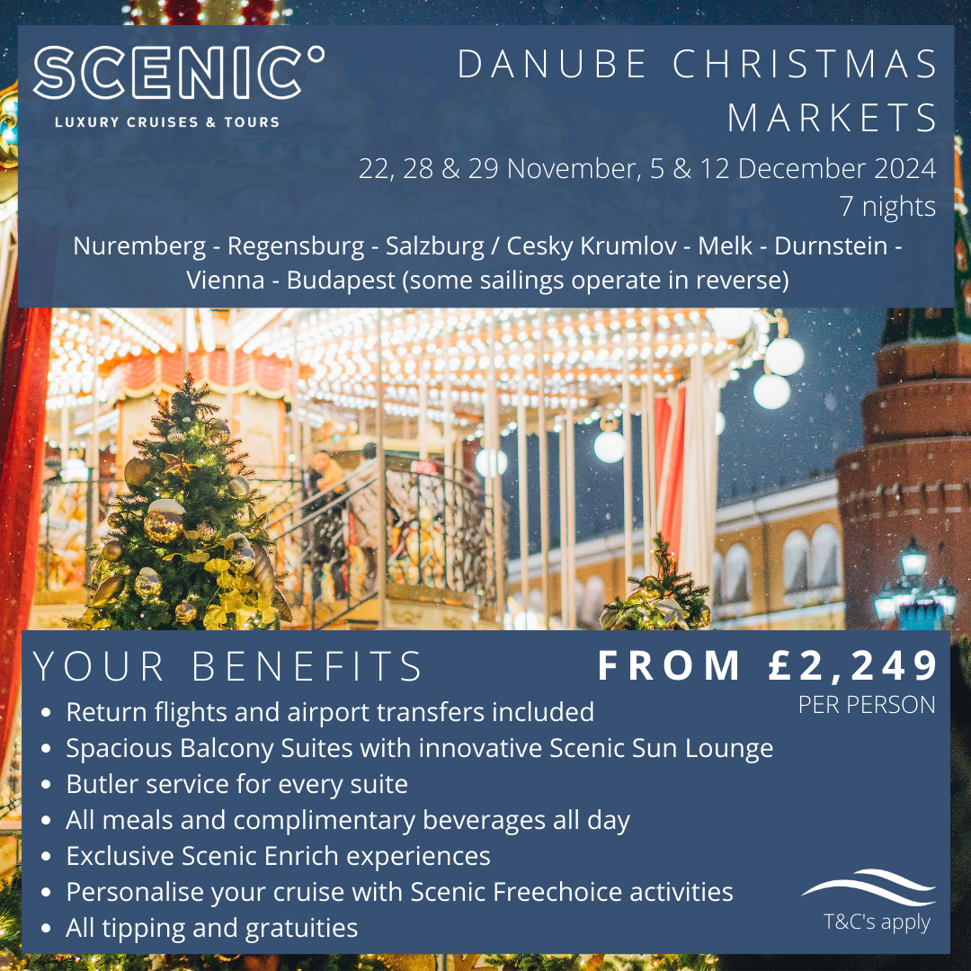 2scenic - Danube Christmas Markets