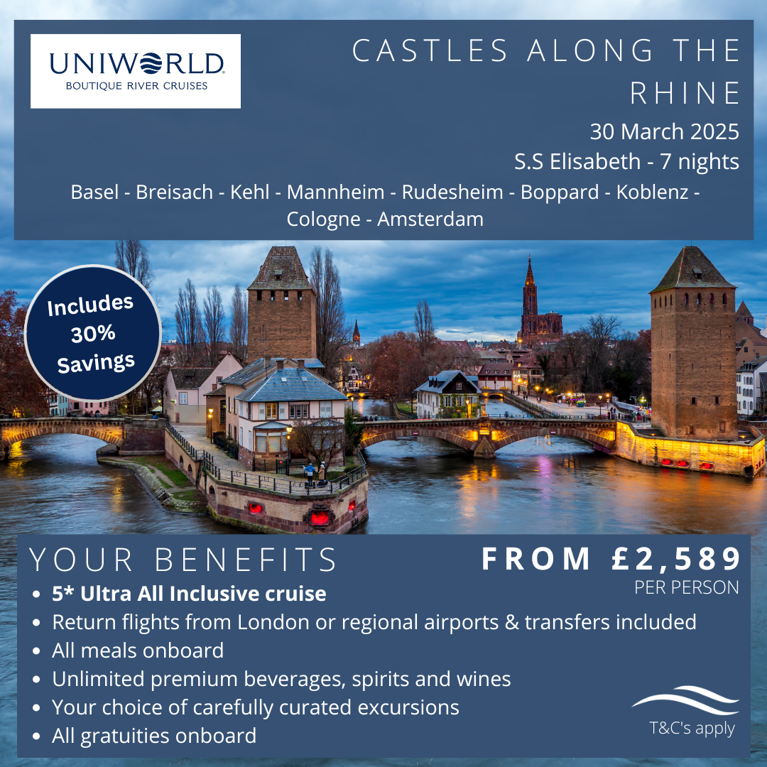 3uniworld - Castles along the Rhine