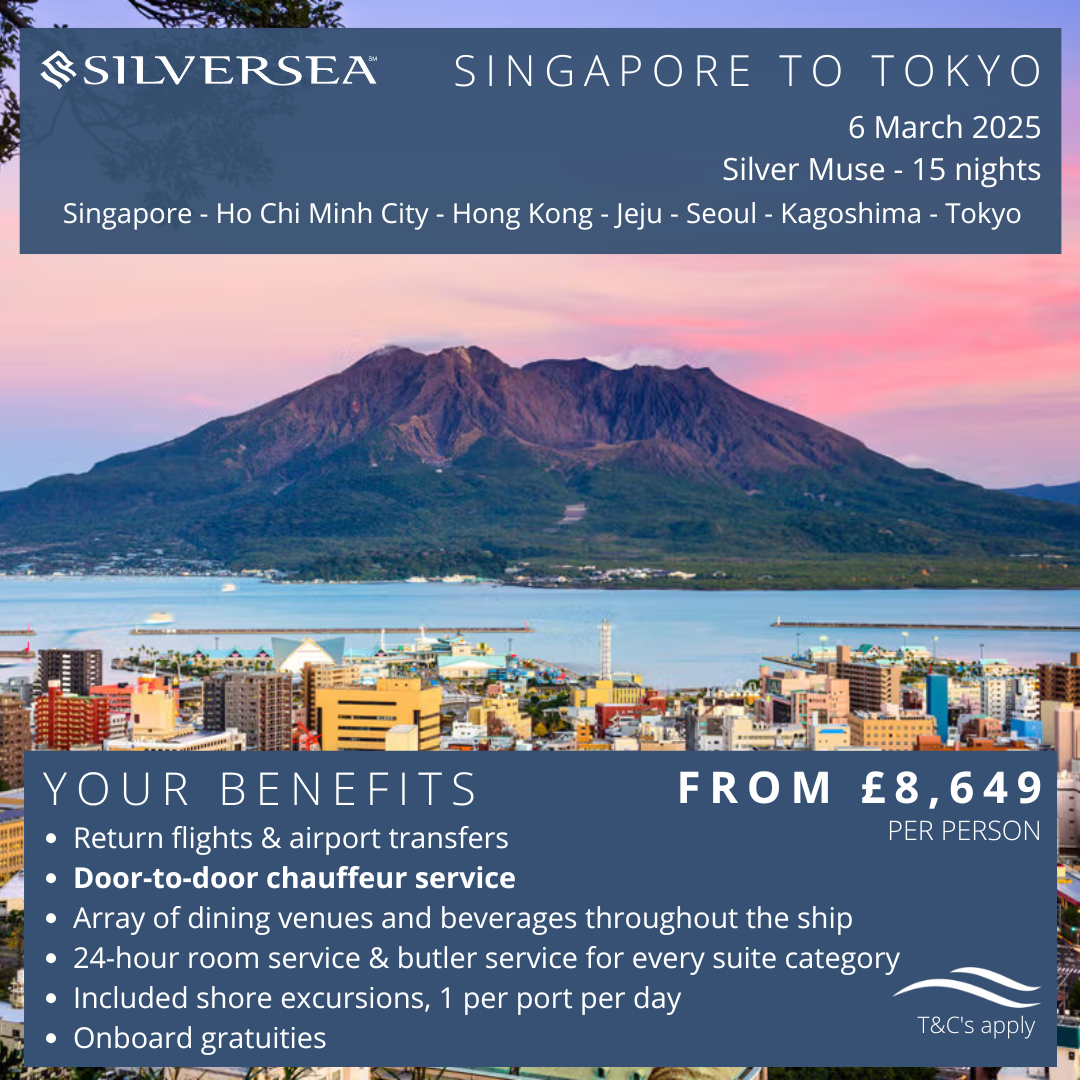 1silversea - Singapore to Tokyo