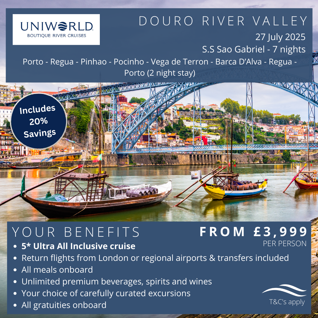 1uniworld - Douro River Valley