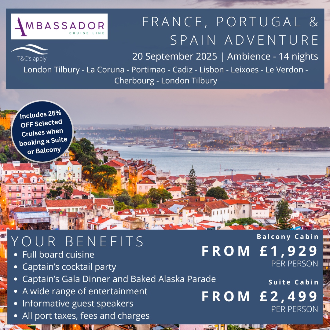 2ambassador - France, Portugal & Spain Adventure