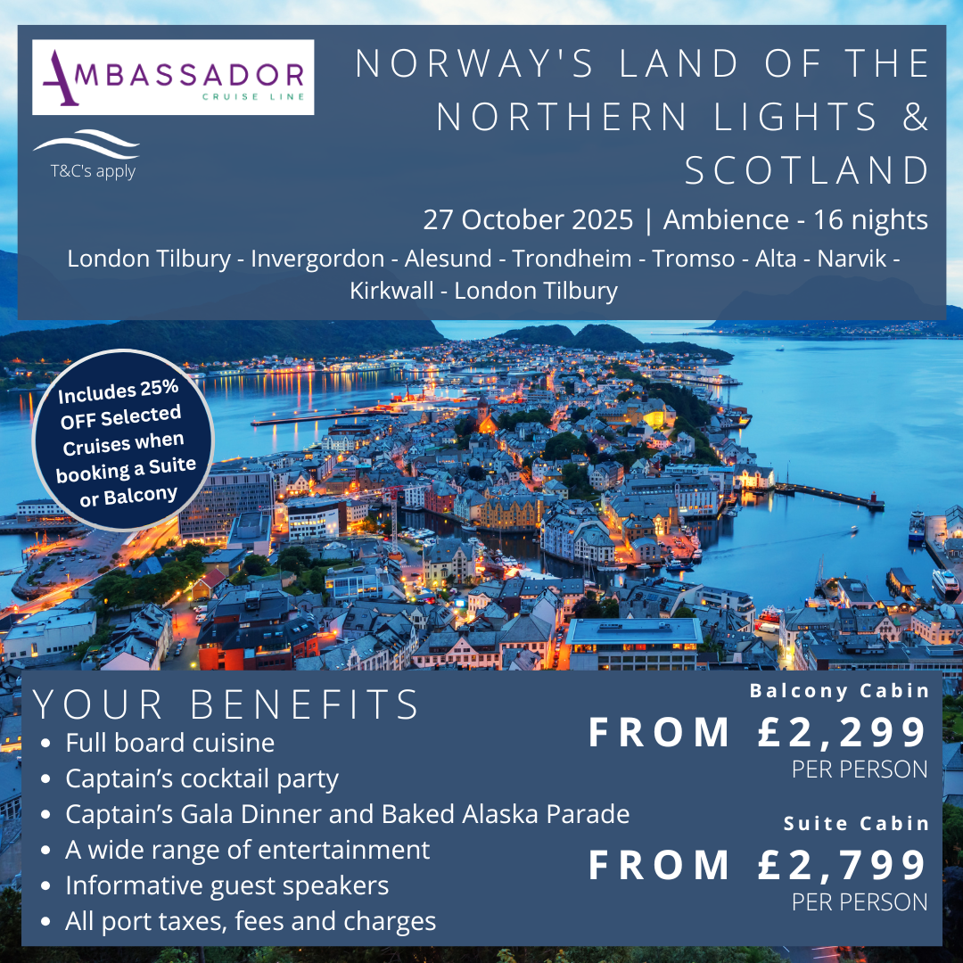 3ambassador - Norway's Land of the Northern Lights & Scotland