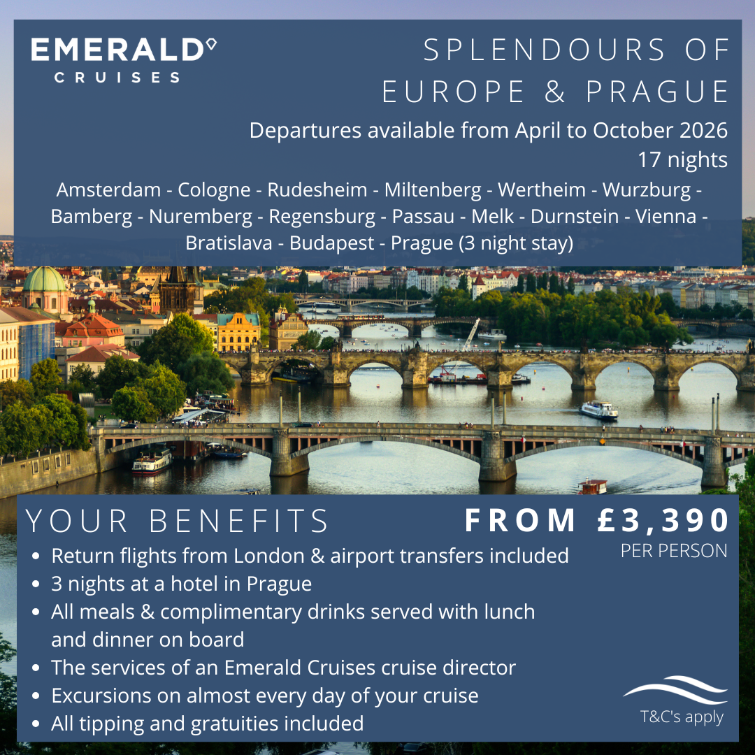 4emerald - Splendours of Europe & Prague