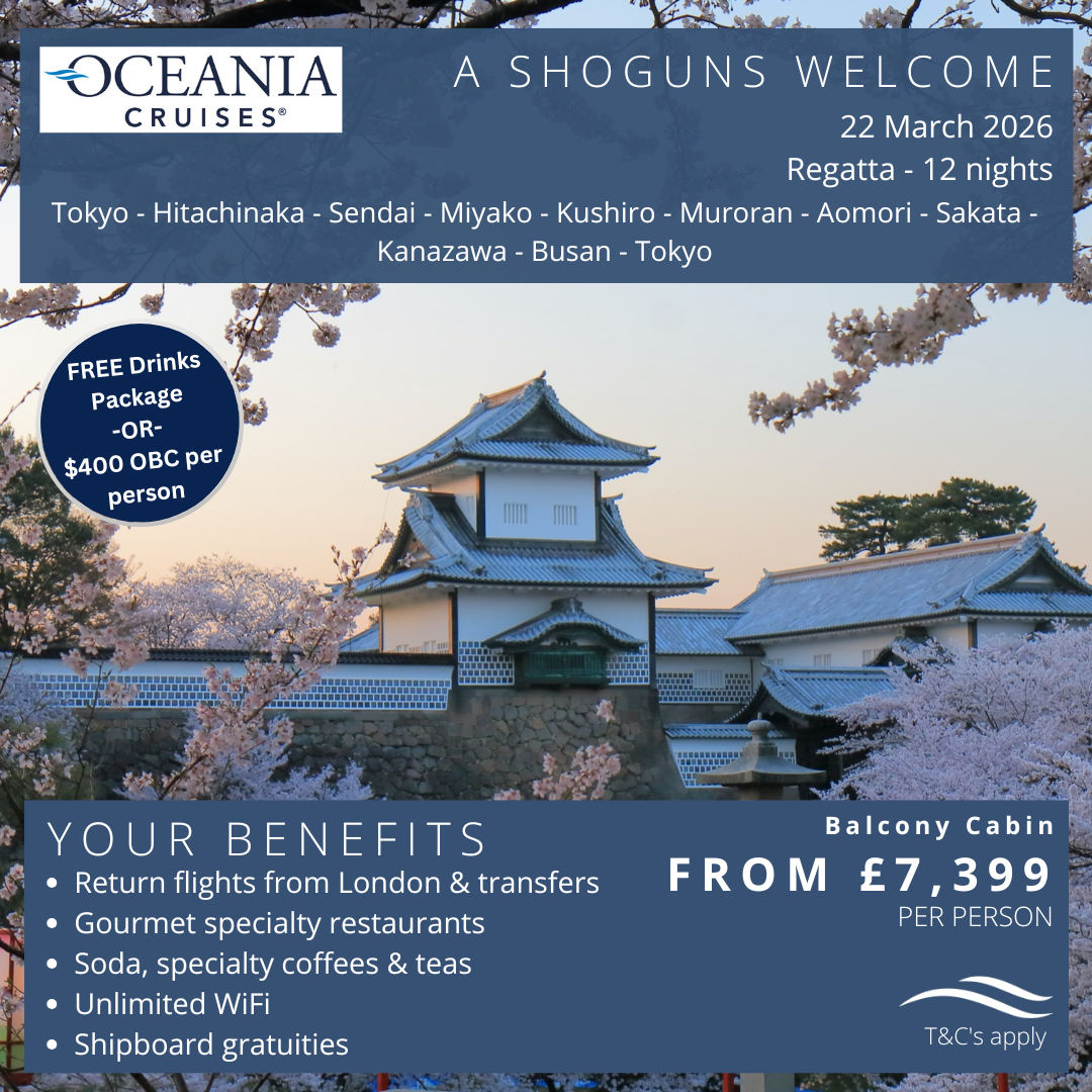 5oceania - A Shoguns Welcome