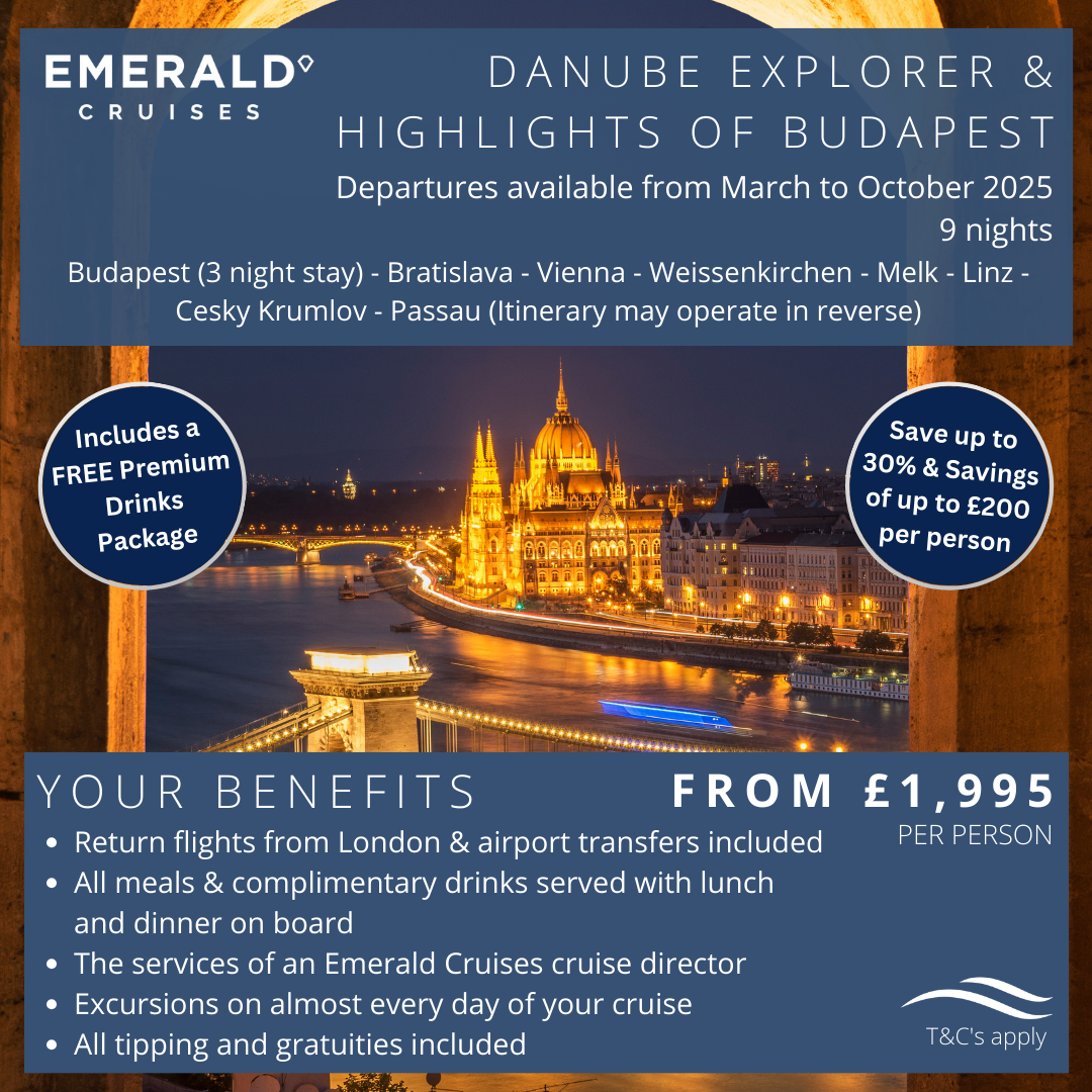 2emerald - Danube Explorer & Highlights of Budapest