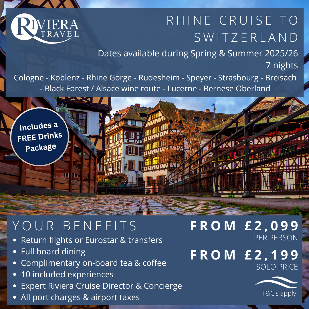 2riviera - Rhine Cruise to Switzerland