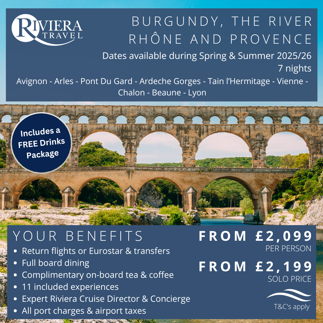 3riviera - Burgundy, the River Rhône and Provence