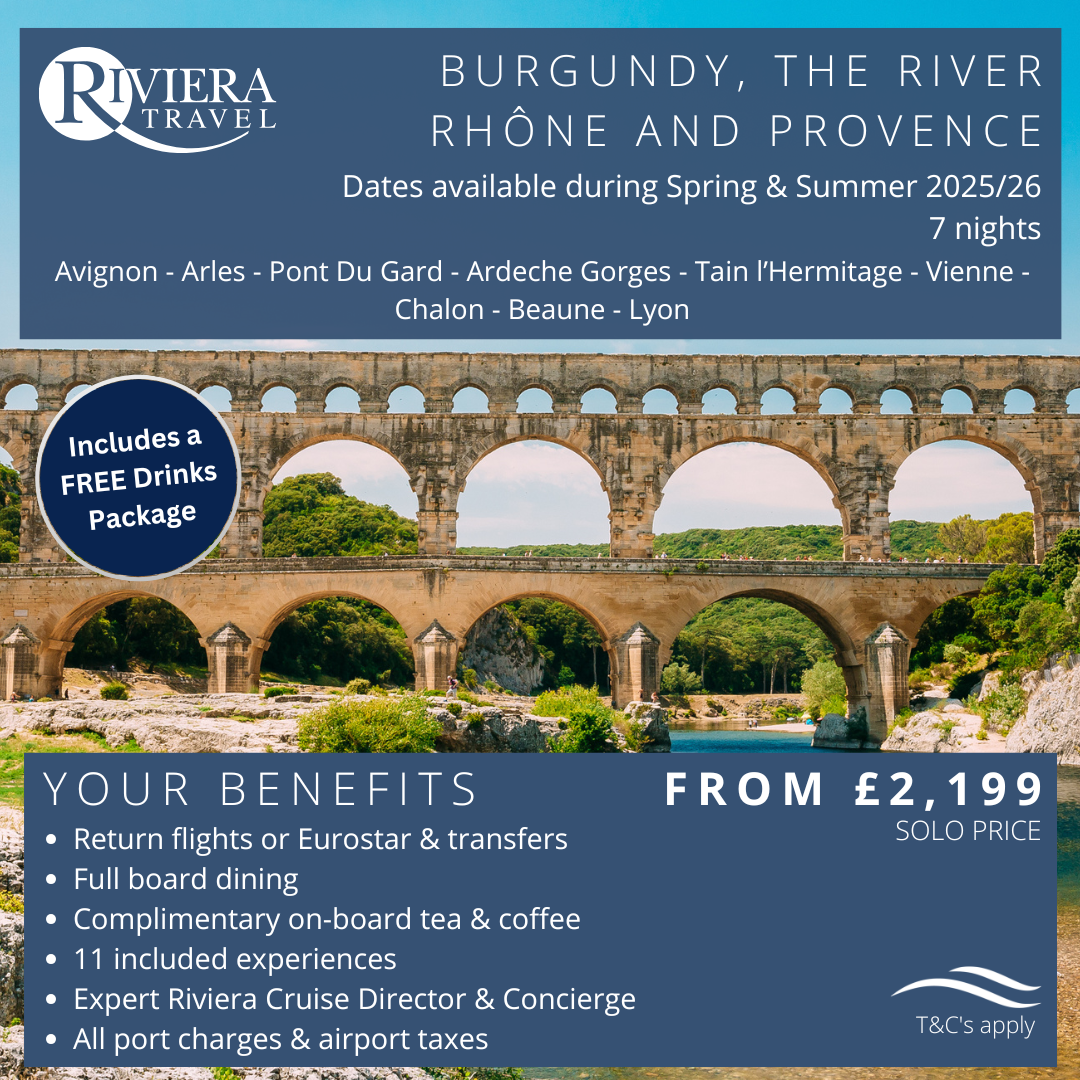 3riviera - Burgundy, the River Rhône and Provence