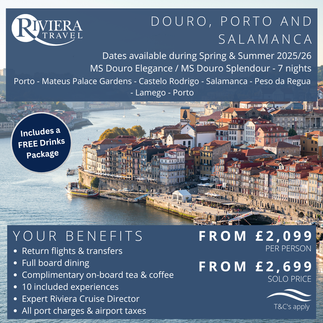 4riviera - Douro, Porto and Salamanca