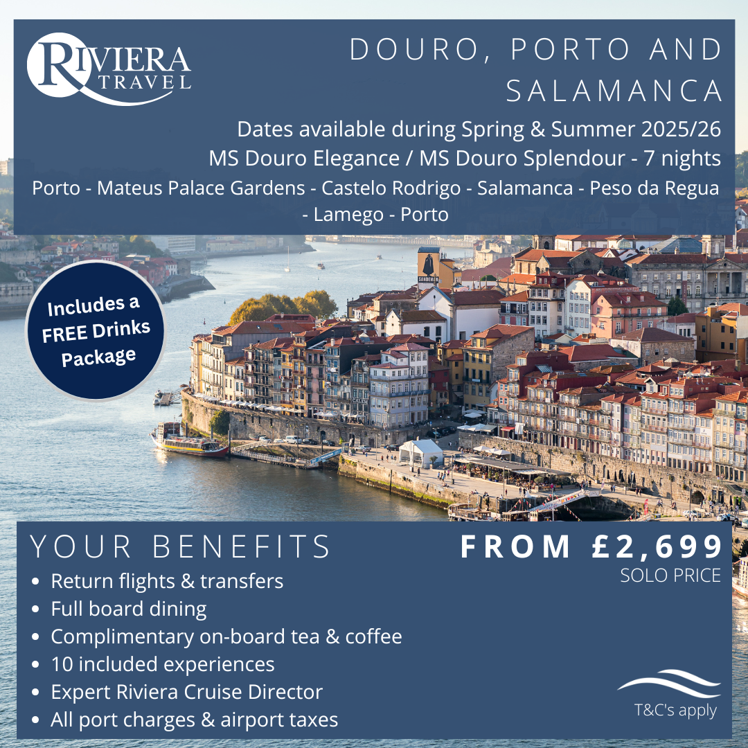 4riviera - Douro, Porto and Salamanca