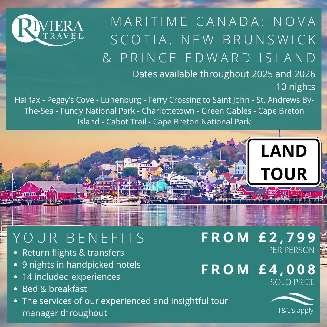 4riviera tours - Maritime Canada_ Nova Scotia, New Brunswick & Prince Edward Island