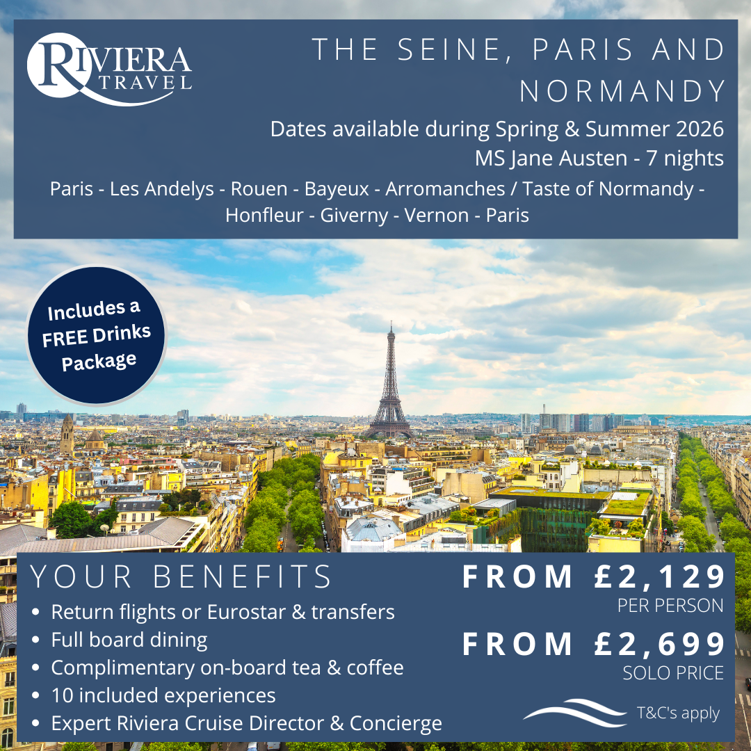 6riviera - The Seine, Paris and Normandy