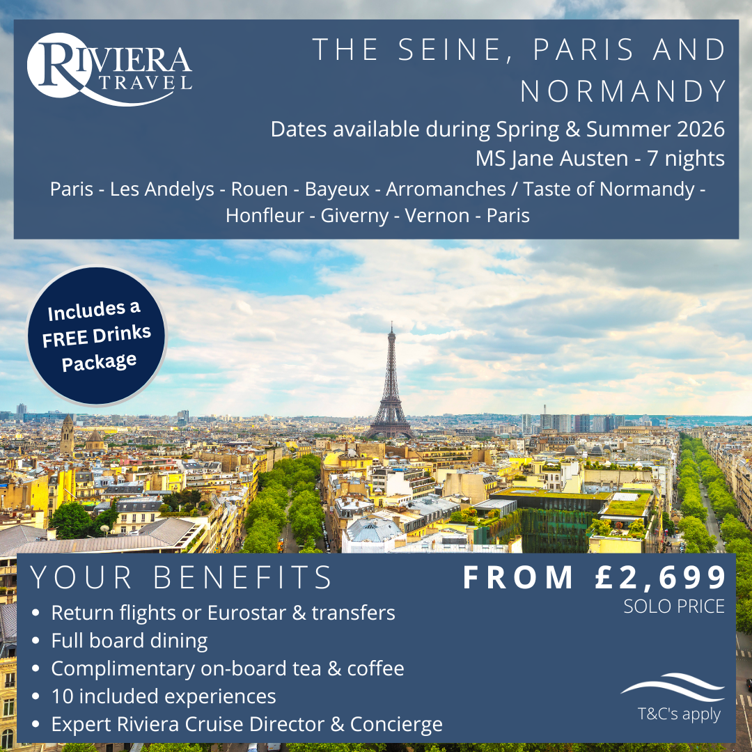 6riviera - The Seine, Paris and Normandy