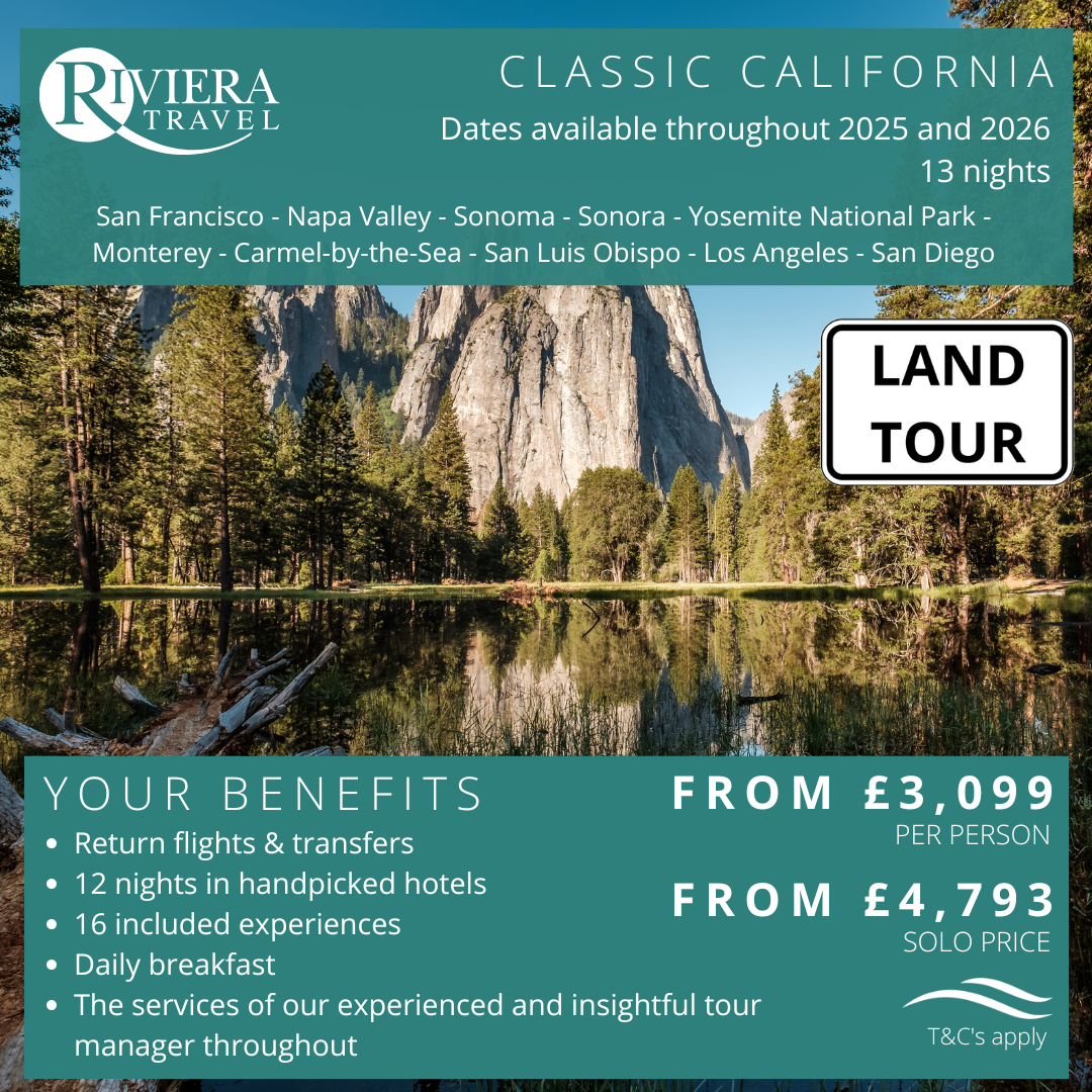 6riviera tours - Classic California