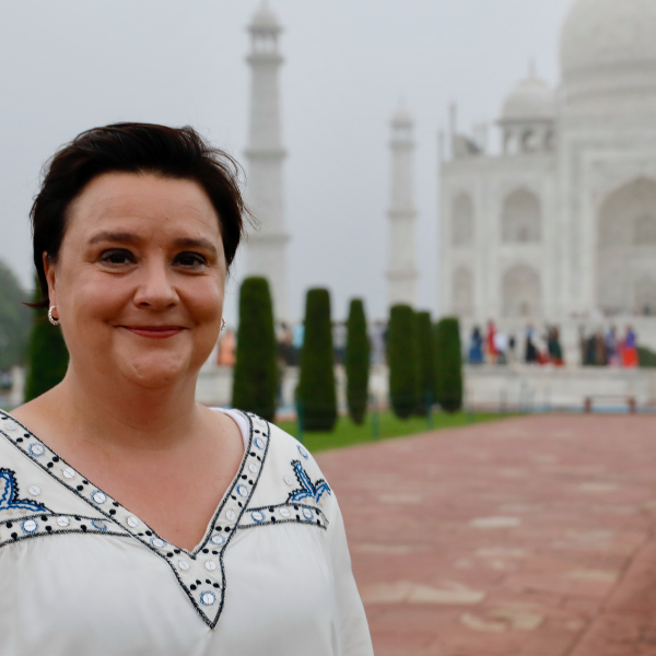 Susan Calman and the Taj Mahal