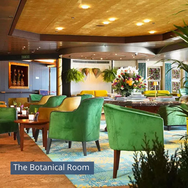 The Botanical Room onboard the Bolette