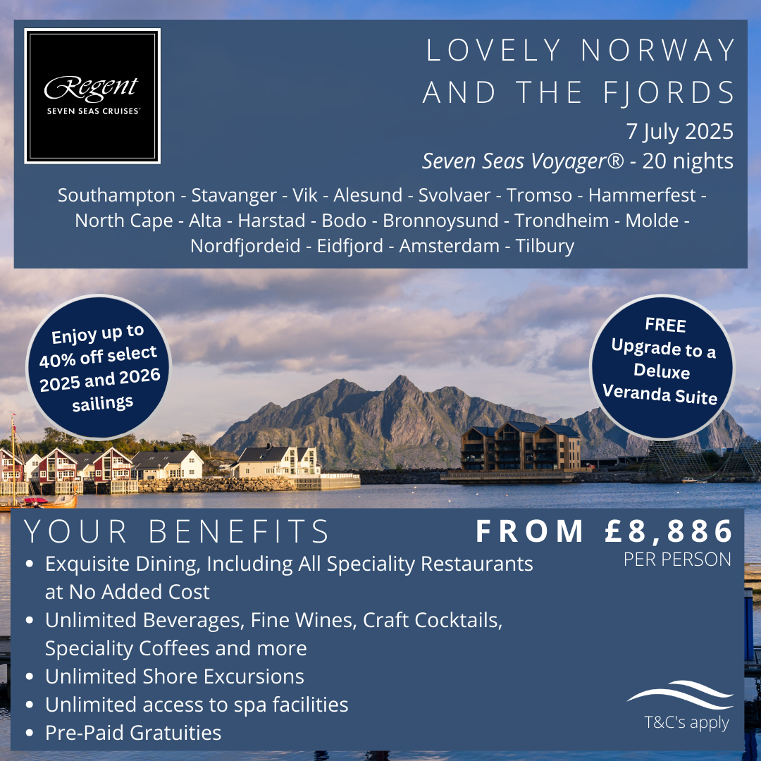 2 Regent - Lovely Norway and the FJORDS