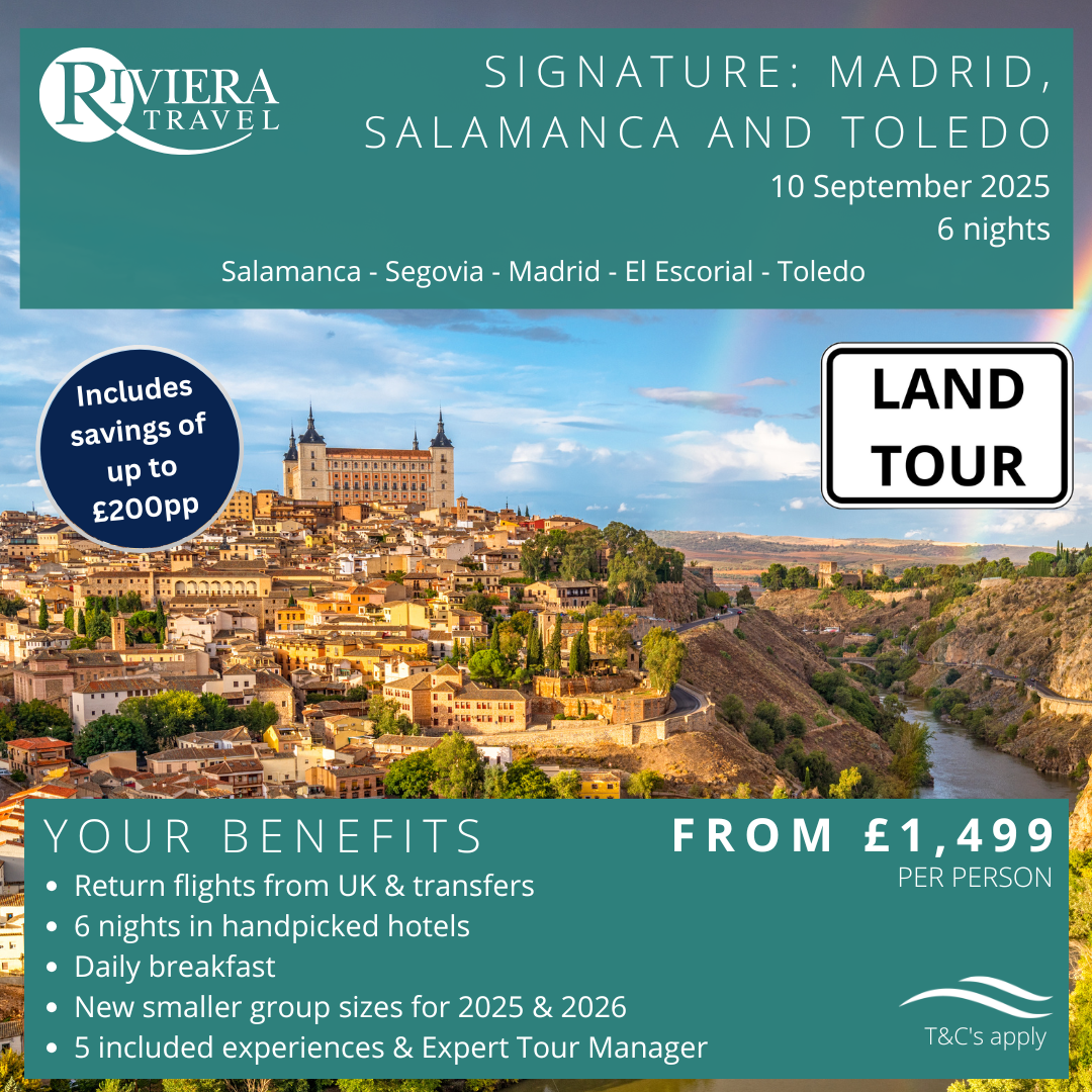 2riviera tours - Signature_ Madrid, Salamanca and Toledo