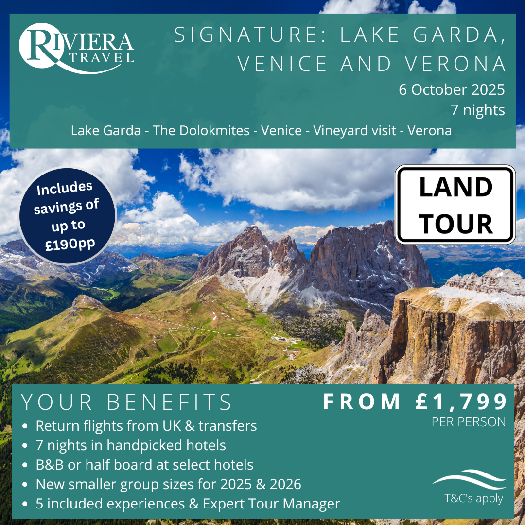 5riviera tours - Lake Garda, Venice and Verona