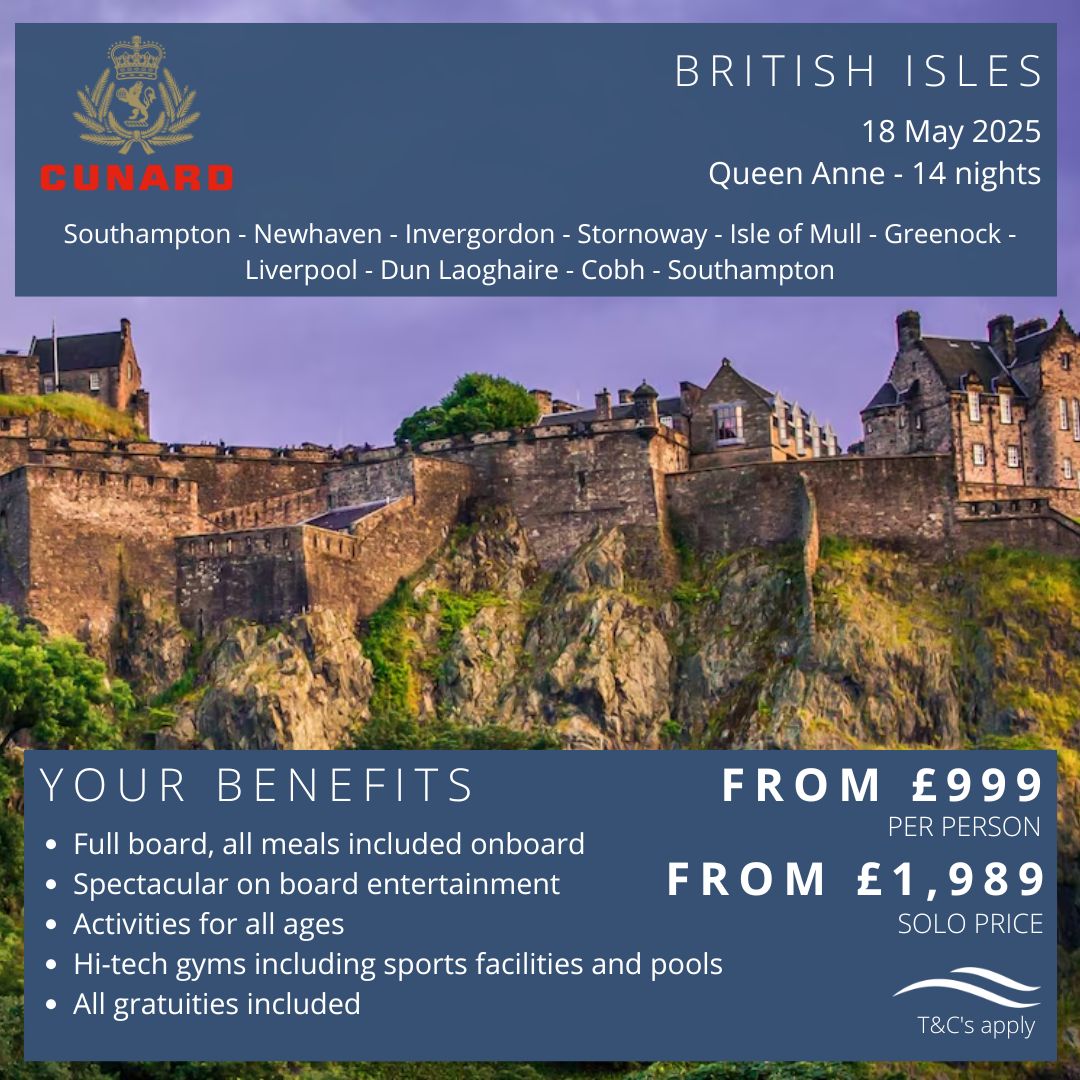 cunard british isles