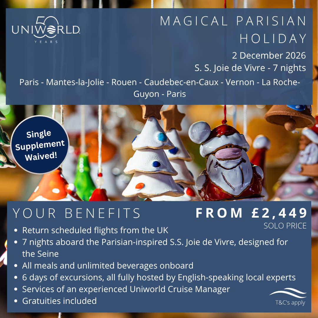 1Uniworld - Magical Parisian Holiday