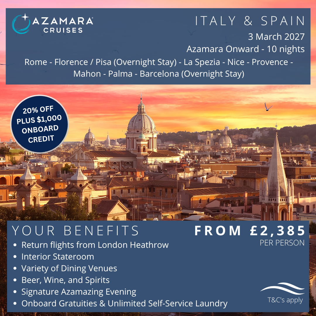 4azamara - italy & spain