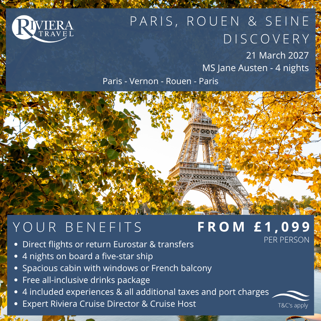 1riviera - Paris, Rouen & Seine Discovery