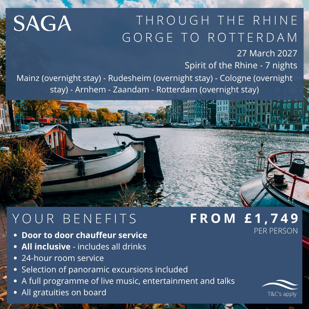 3saga - Through the Rhine Gorge to Rotterdam
